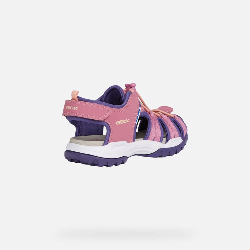 Sandales Geox Borealis - Rose/Violette - Fille 324507-VJY